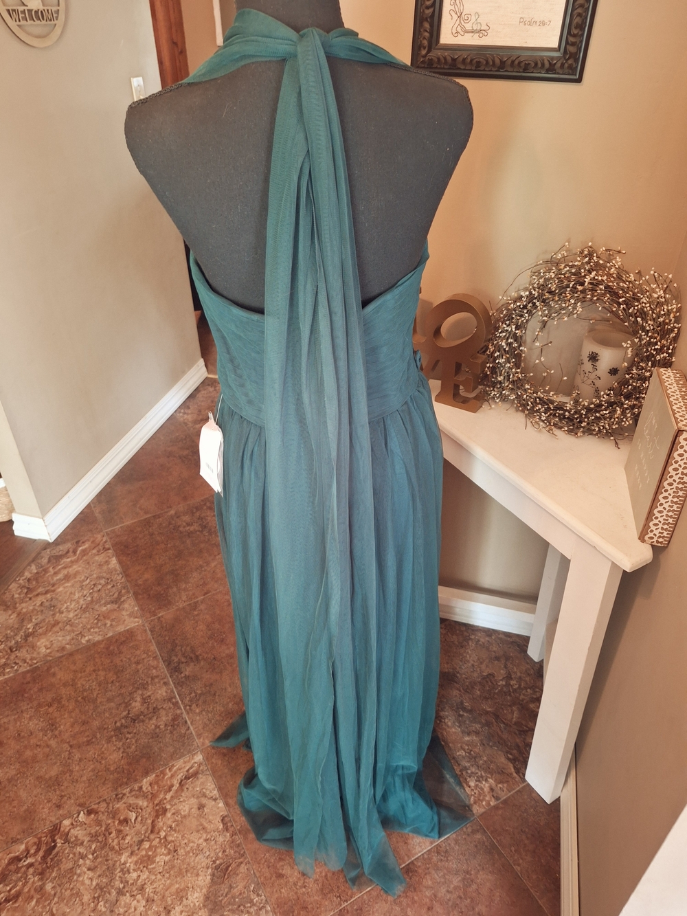 NWT Birdy Grey Emerald Convertible Christina Formal Dress Sz L - Picture 5 of 16